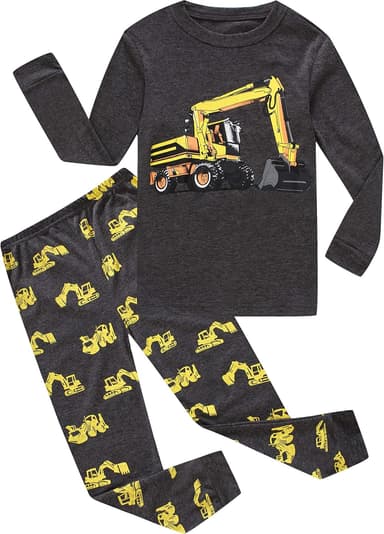 Family Feeling Kids & Toddler Boys Pajamas 2 Piece Pjs Set 100% Cotton Sleepwear - Image 2