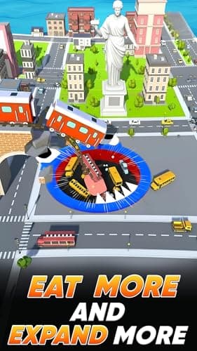 Black Monster Hole Eat Everything City Big Hole Attack & Swallow - Image 2